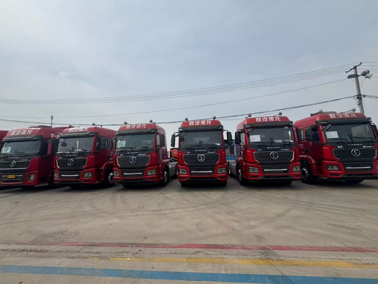 Used Euro 5 SHACMAN M3000S 6×4 Light Tractor Truck 460HP Weichai Diesel Engine Fast Manual Gearbox For Long Distance Container Coal Logistics Export To Africa Central Asia