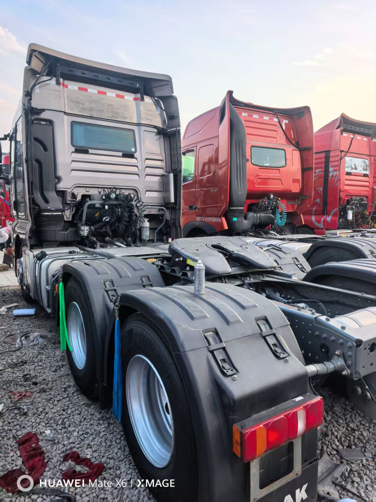 National V Sinotruk Howo Used Tractor Truck 2021 MAN Tech 510HP Automatic Gearbox Hydraulic Retarder Parking AC