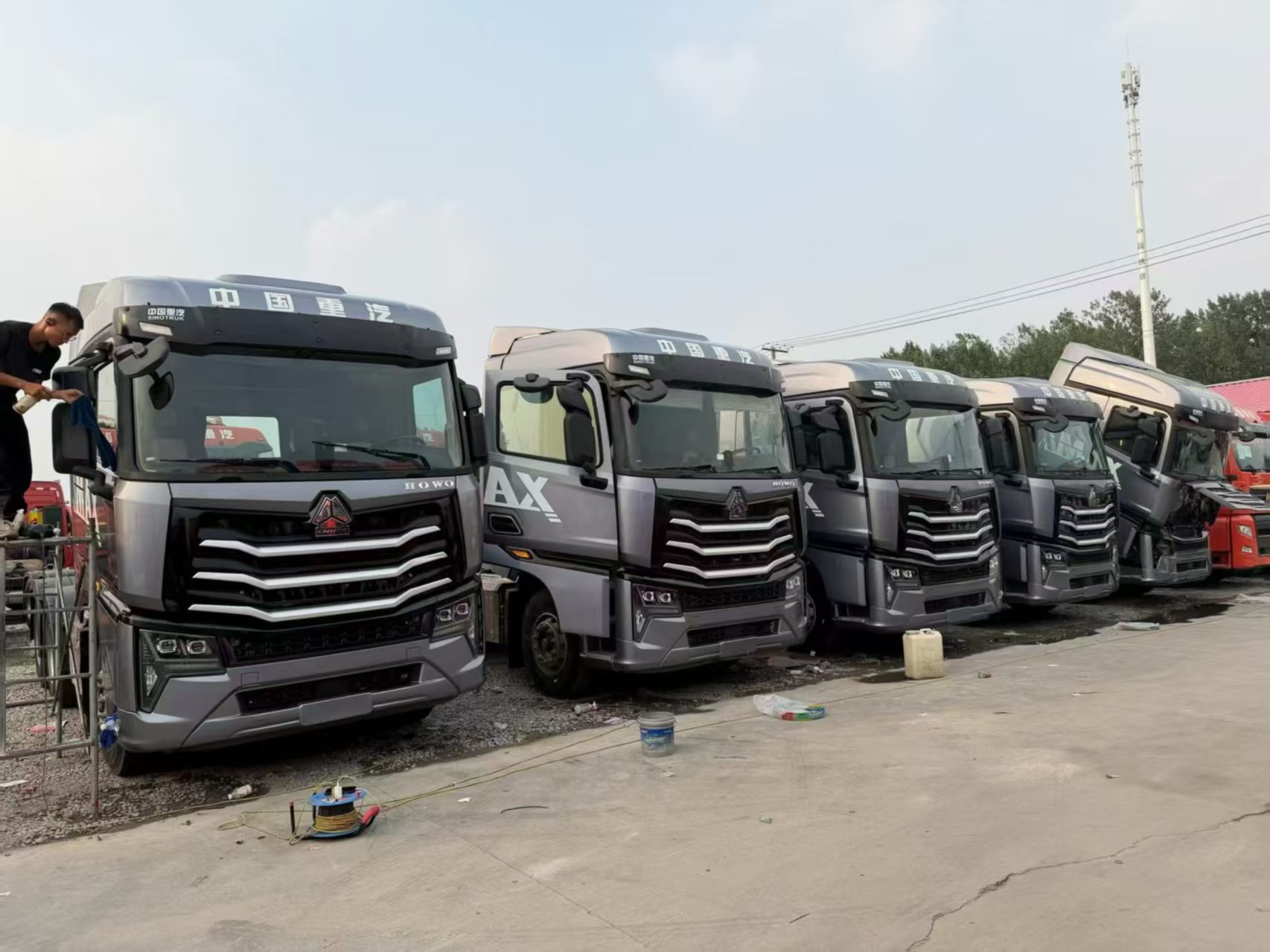 Bulk Second Hand Tractor Unit 2023 Weichai 480HP 13L Engine Fast Manual Transmission 10 Units In Stock