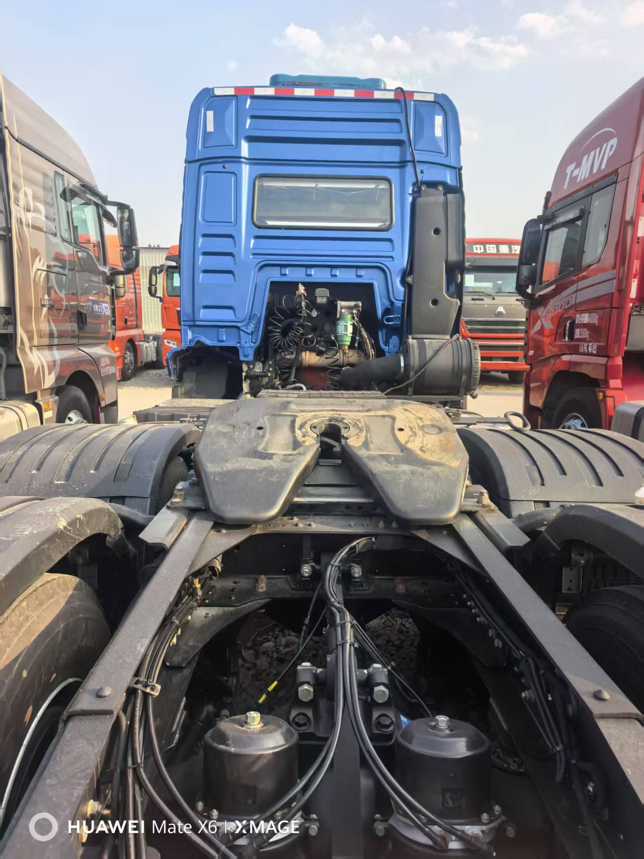 Second Hand Delong M3000S Tractor Unit Euro5 Xikang 440HP Manual Gear Hydraulic Retarder Full Transfer Export License