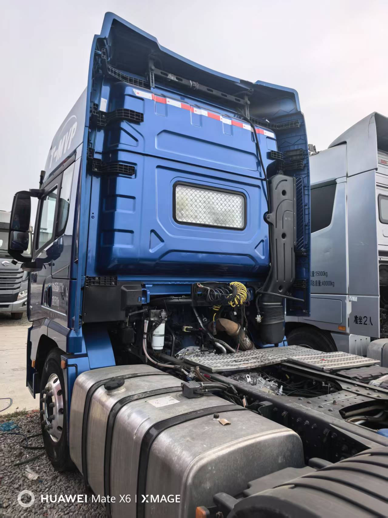 Used Tractor Head Aug 2021 Weichai 13L 550HP Fast Manual With Hydraulic Retarder 3.7 Ratio Parking Air Conditioner