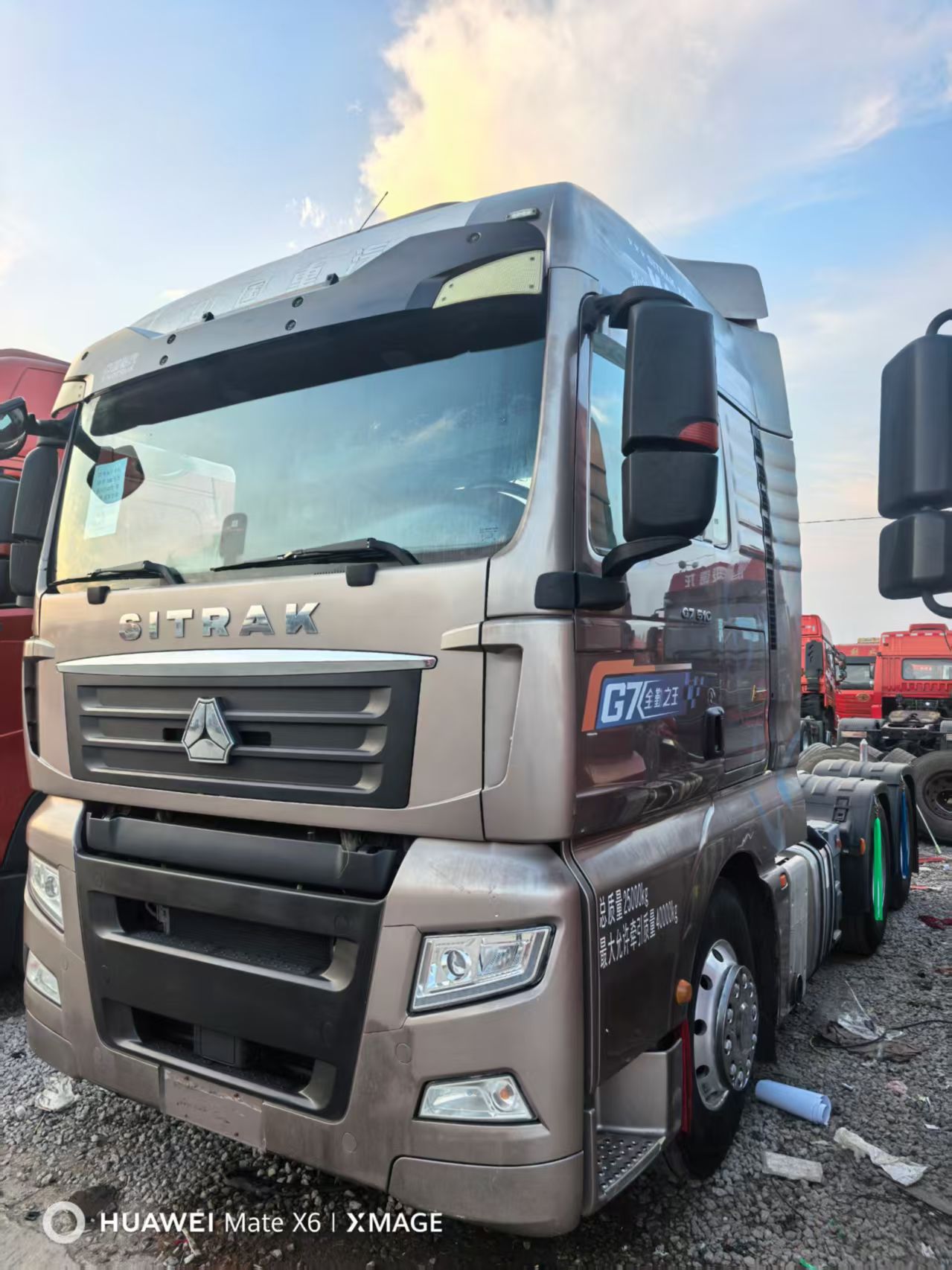 National V Sinotruk Howo Used Tractor Truck 2021 MAN Tech 510HP Automatic Gearbox Hydraulic Retarder Parking AC