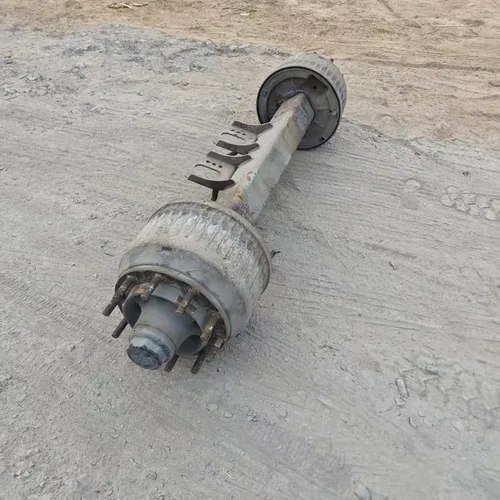 Used Semi Trailer Axle Truck Axle High Load Capacity 25T FUWA BPW Rail Steel Drum & Disc Brake in Stock