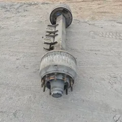 Used Semi Trailer Axle Truck Axle High Load Capacity 25T FUWA BPW Rail Steel Drum & Disc Brake in Stock