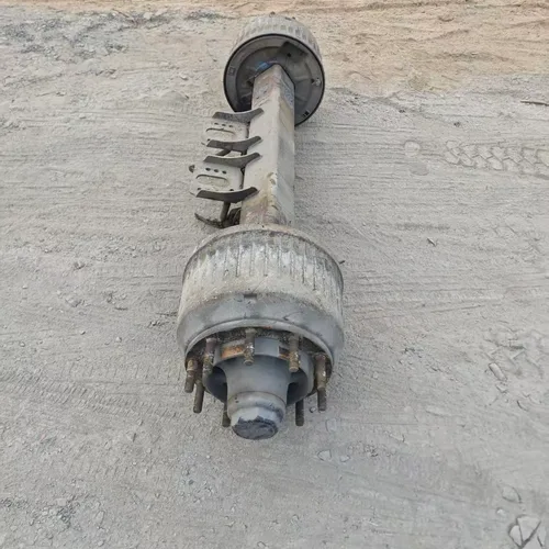 Used Semi Trailer Axle Truck Axle High Load Capacity 25T FUWA BPW Rail Steel Drum & Disc Brake in Stock