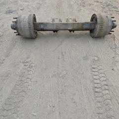 Used Semi Trailer Axle Truck Axle High Load Capacity 25T FUWA BPW Rail Steel Drum & Disc Brake in Stock