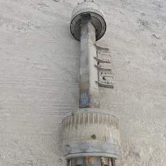 Used Semi Trailer Axle Truck Axle High Load Capacity 25T FUWA BPW Rail Steel Drum & Disc Brake in Stock