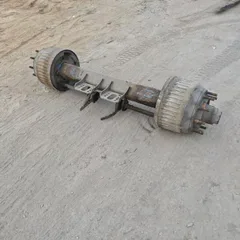 Used Semi Trailer Axle Truck Axle High Load Capacity 25T FUWA BPW Rail Steel Drum & Disc Brake in Stock