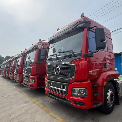 Used Euro 5 SHACMAN M3000S 6×4 Light Tractor Truck 460HP Weichai Diesel Engine Fast Manual Gearbox For Long Distance Container Coal Logistics Export To Africa Central Asia