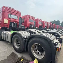 Used Euro 5 SHACMAN M3000S 6×4 Light Tractor Truck 460HP Weichai Diesel Engine Fast Manual Gearbox For Long Distance Container Coal Logistics Export To Africa Central Asia