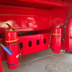 3 Axle Low Bed Semi Trailer With Hydraulic Ramp For Excavator Transport BENMA Vehicle Heavy Duty Lowboy Trailer