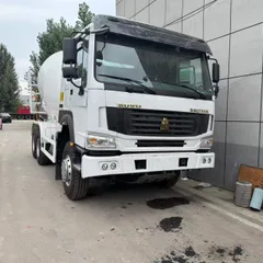 Heavy Duty Truck HOWO National Three Major Pump Mixing Truck
