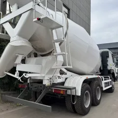 Heavy Duty Truck HOWO National Three Major Pump Mixing Truck