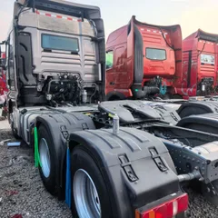 National V Sinotruk Howo Used Tractor Truck 2021 MAN Tech 510HP Automatic Gearbox Hydraulic Retarder Parking AC
