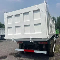 Second Hand High Quality Refurbished HOWO TX Front 4 Rear 8 Wheel Tipper Truck Full Chassis Engine Hydraulic System Inspection For Overseas Urban Construction Mining Transport Project