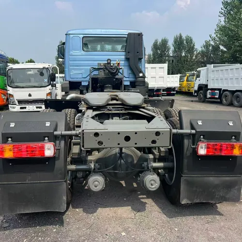 Second Hand High Quality Refurbished HOWO NX 6×4 Rear 8 Wheel Tractor Head Full Chassis Engine Inspection Euro III Emission For Overseas Long Haul Freight Project