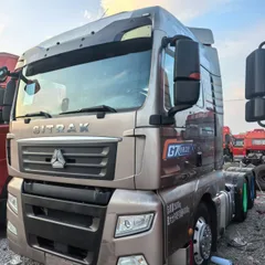 National V Sinotruk Howo Used Tractor Truck 2021 MAN Tech 510HP Automatic Gearbox Hydraulic Retarder Parking AC
