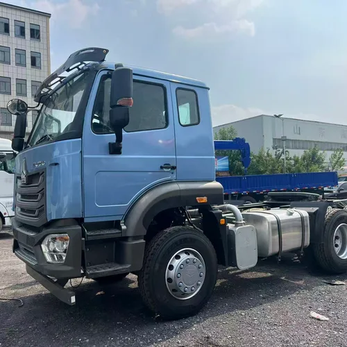 Second Hand High Quality Refurbished HOWO NX 6×4 Rear 8 Wheel Tractor Head Full Chassis Engine Inspection Euro III Emission For Overseas Long Haul Freight Project