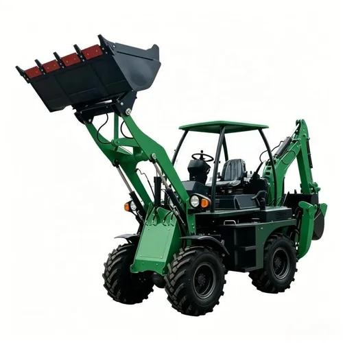 SHENTUI 4WD Mini Backhoe Loader with 1000kg Rated Load