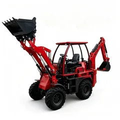 SHENTUI 4WD Mini Backhoe Loader with 1000kg Rated Load