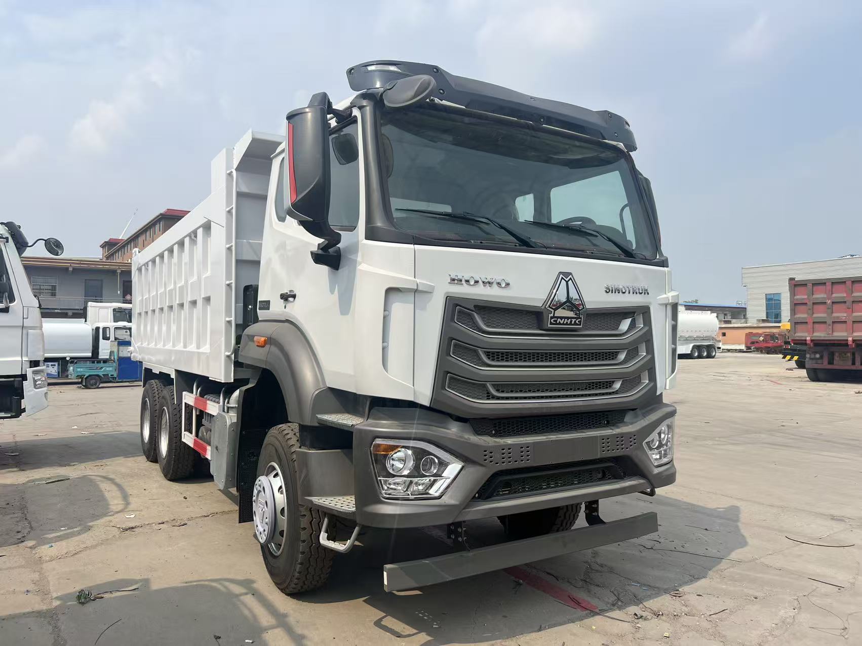 Refurbished Sinotruk HOWO NX371 6×4 Heavy Duty Tipper Truck 371HP Diesel Engine For Construction Mine Sand Gravel Coal Transportation Export
