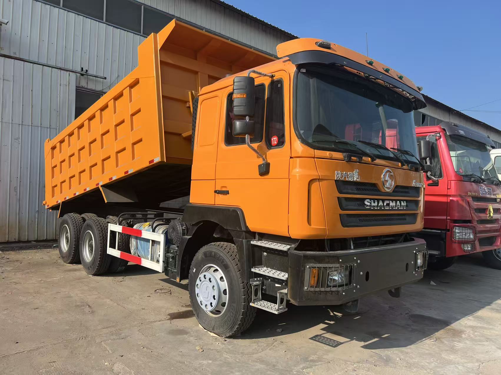 Hot Sale Reconditioned SHACMAN F3000 Series 6×4 Rear 8 Wheel Dump Truck Heavy Duty Construction Tipper Vehicle Ready For Bulk Shipment To Africa Central Asia Market
