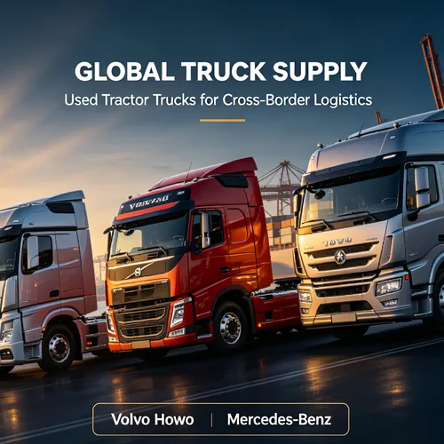 High Quality Used Tractor Trucks for Export – Volvo / Howo / Mercedes-Benz Ready Stock