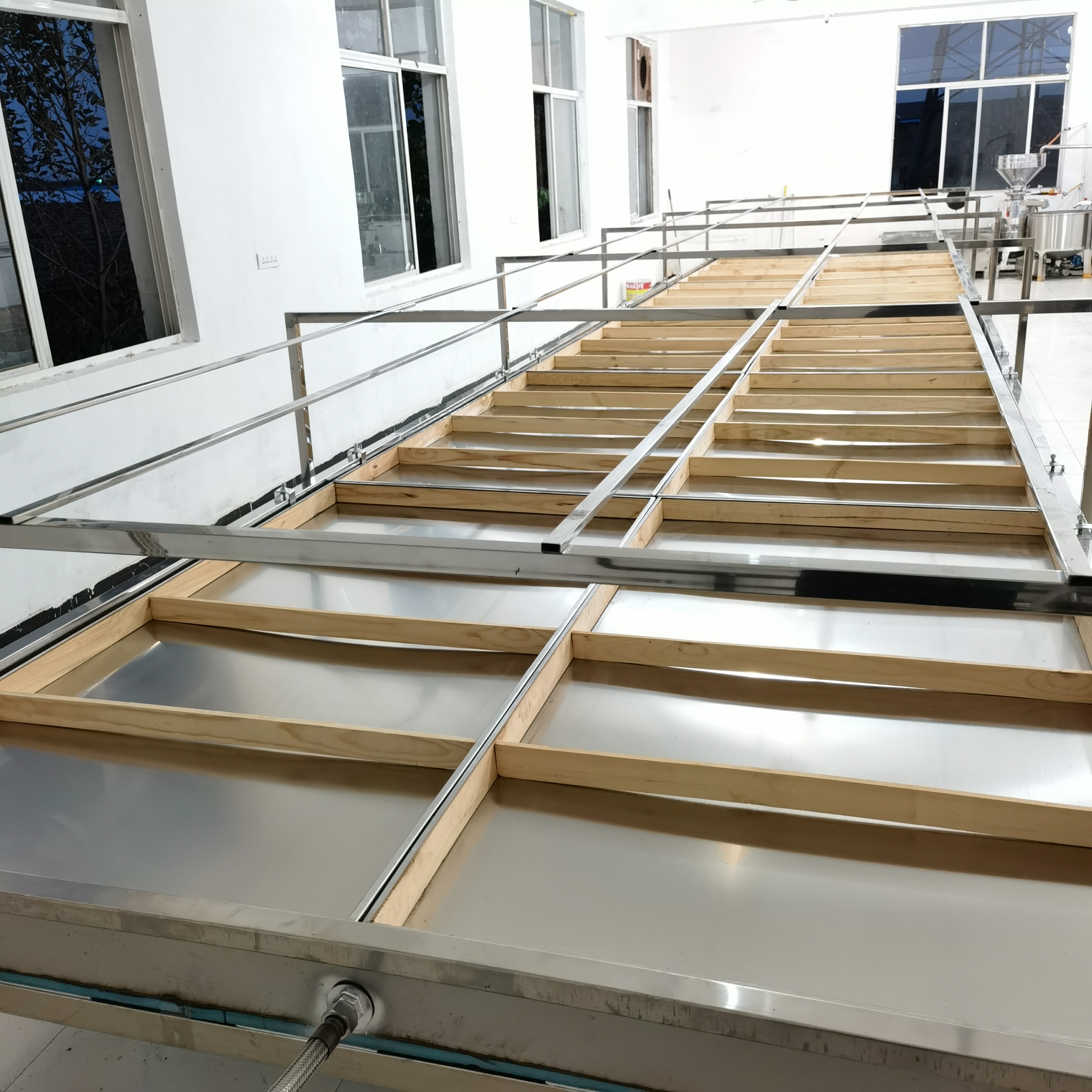 2m×4m Manual Yuba Production Line, Commercial Stainless Steel Yuba Forming Machine, Complete Yuba Processing Equipment