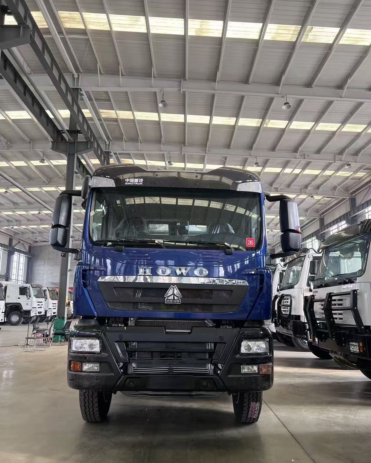 Used HOWO 6X4 Concrete Mixer Truck, 10/12 Cubic Cement Mixer Tank Truck, Second-hand Mixer Vehicle for Construction Export