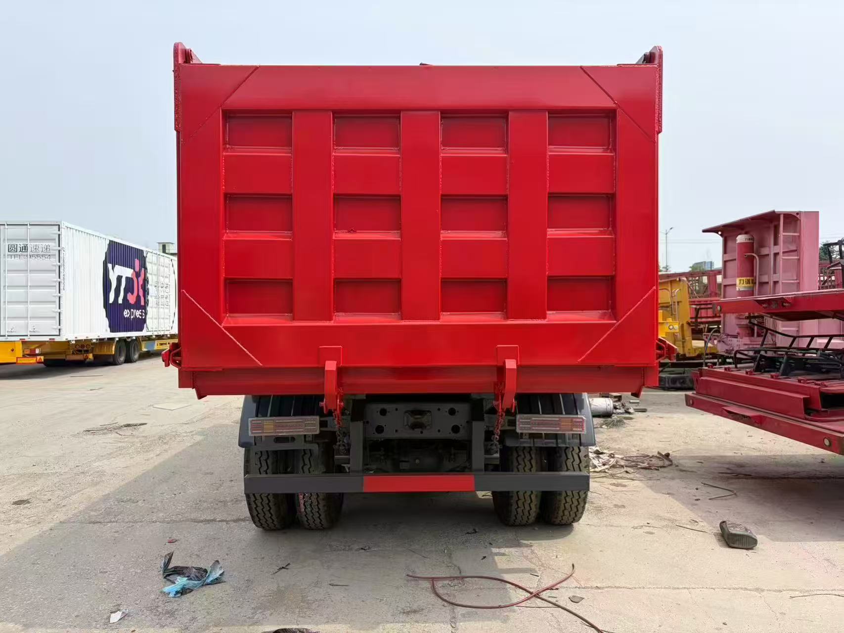 Used HOWO 6X4 10 Wheels Dump Tipper Truck, Muck Mining Transport Dumper, Multiple HP & Emission Standards for Export