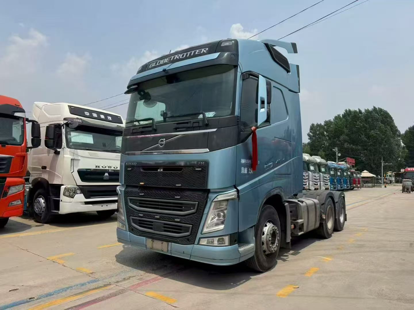 2020 Volvo 460HP 6×2R Rear Lift Tractor Truck With 9 Airbag Suspension