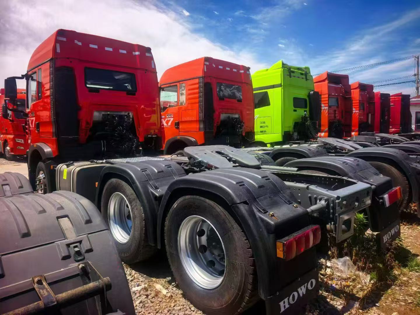 Used HOWO TX7 460HP Tractor Truck