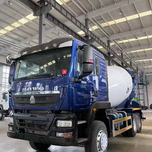 Used HOWO 6X4 Concrete Mixer Truck, 10/12 Cubic Cement Mixer Tank Truck, Second-hand Mixer Vehicle for Construction Export