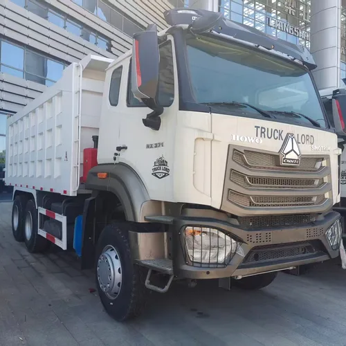 New Heavy Duty HOWO NX Rear 8 Wheel Mining Tipper Truck Complete Original Engine Chassis Hydraulic System For Overseas Infrastructure Mining Project Transport