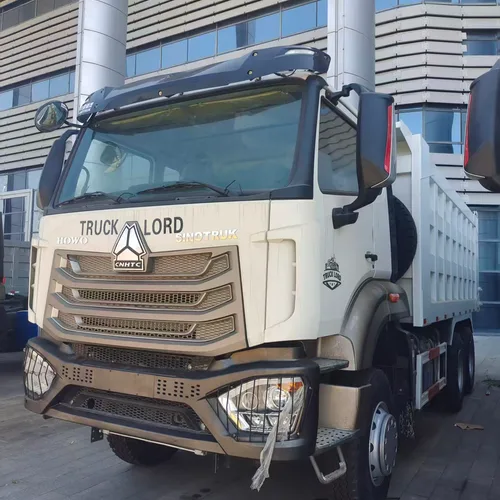 New Heavy Duty HOWO NX Rear 8 Wheel Mining Tipper Truck Complete Original Engine Chassis Hydraulic System For Overseas Infrastructure Mining Project Transport