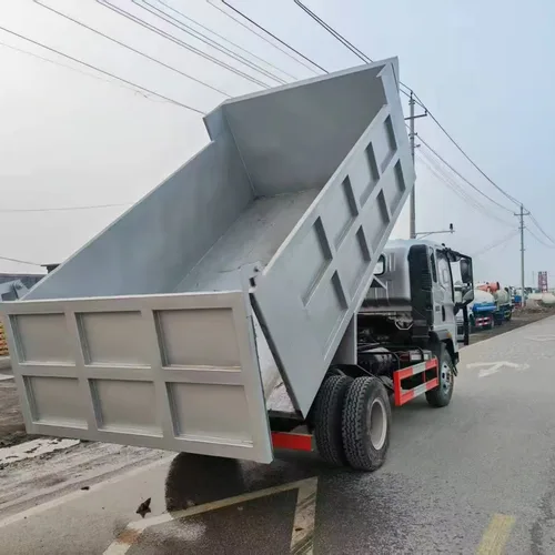 Used HOWO 4X2 Light Dump Tipper Truck, 4.2m Small Dumper for Construction Sand Short Haul Export