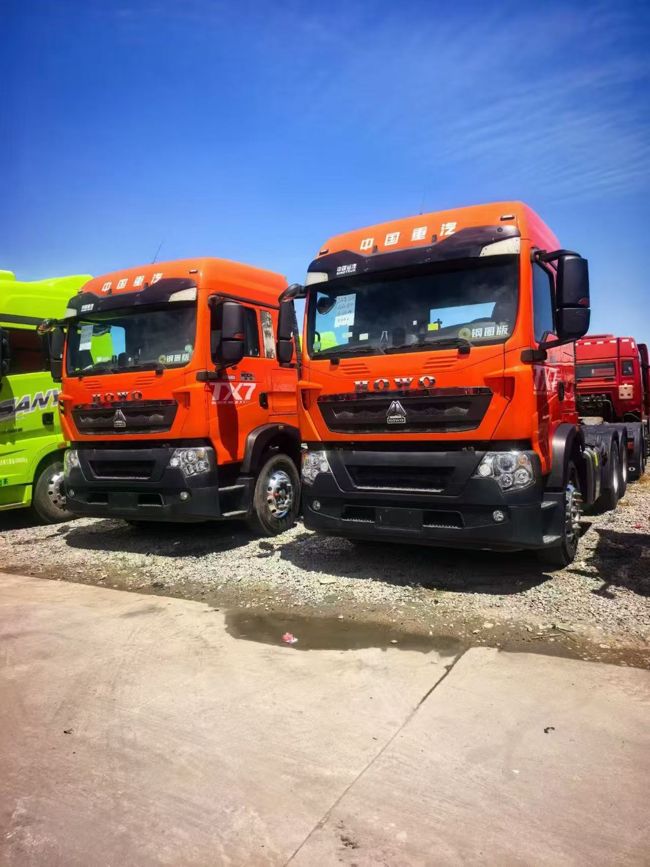 Used HOWO TX7 460HP Tractor Truck