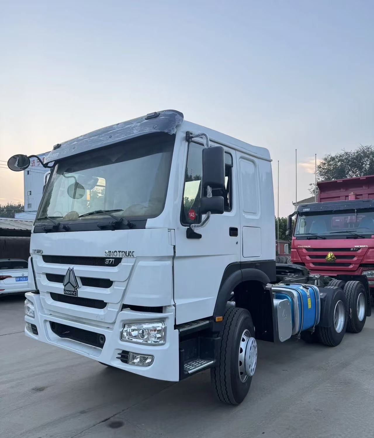 Factory Spot Brand New Remanufactured Sinotruk HOWO 371 6×4 Heavy Duty Tractor Head Euro II 371HP Mechanical Pump Engine 16 Ton Heavy Axle For Mine Coal Container Heavy Haul Bulk Export With Full Customs Clearance Documents