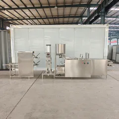 2.7m Automatic Tofu Skin Production Line, Model 270 Pneumatic Timed Pressing Machine, Complete Commercial Tofu Sheet Processing Equipment