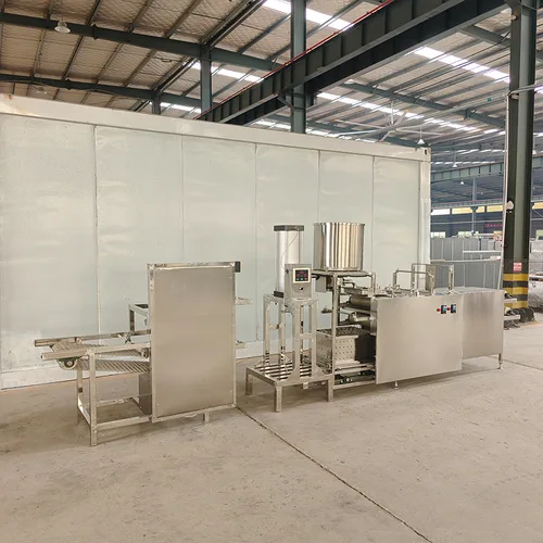 2.7m Automatic Tofu Skin Production Line, Model 270 Pneumatic Timed Pressing Machine, Complete Commercial Tofu Sheet Processing Equipment