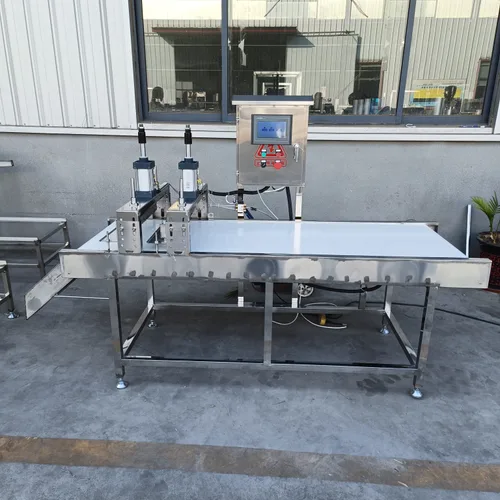 Double Cutter Pneumatic Cutting Machine, Laser Induction Automatic Cutter for Tofu & Dried Tofu, Commercial Bean Product Slicing Equipment