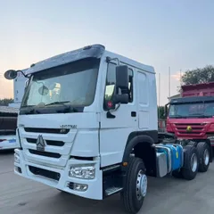 Factory Spot Brand New Remanufactured Sinotruk HOWO 371 6×4 Heavy Duty Tractor Head Euro II 371HP Mechanical Pump Engine 16 Ton Heavy Axle For Mine Coal Container Heavy Haul Bulk Export With Full Customs Clearance Documents