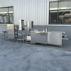 2.7m Automatic Tofu Skin Production Line, Model 270 Pneumatic Timed Pressing Machine, Complete Commercial Tofu Sheet Processing Equipment