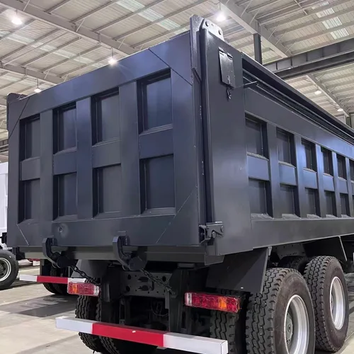 High Condition Brand New Remanufactured HOWO 371 Rear 8 Wheel Mining Tipper Truck 371HP Heavy Dual Rear Axle For Overseas Mine Earthwork Waste Transport Spot Bulk Shipment To Africa Asia