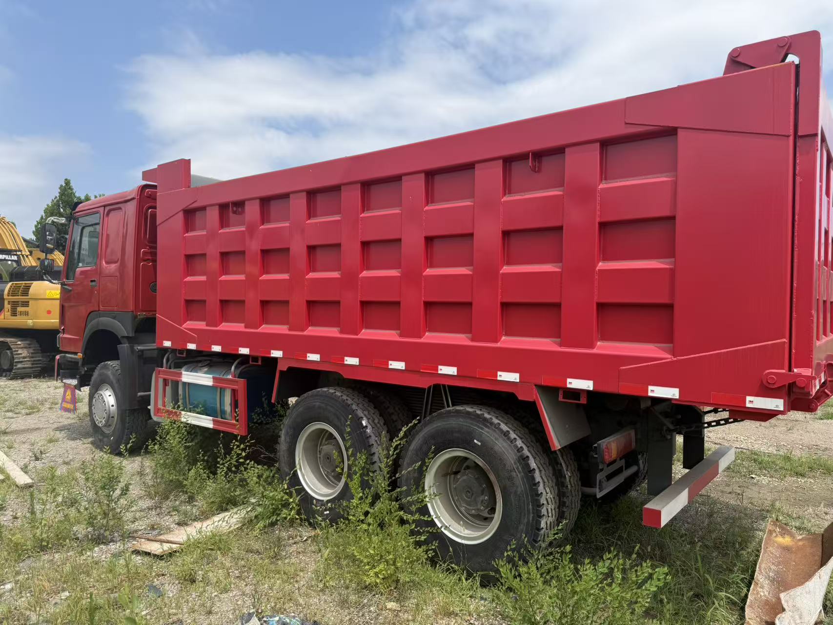 High Quality Remanufactured HOWO 371 Rear 8 Wheel 6×4 Tipper Truck Full Engine Chassis Hydraulic System Inspection For Overseas Mining Infrastructure Transport Project