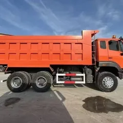 SINOTRUK HOWO 6×4 Dump Truck 371HP 10 Tires 5.8m Cargo Box Tipper Truck Custom Refurbishment For Oversea Export