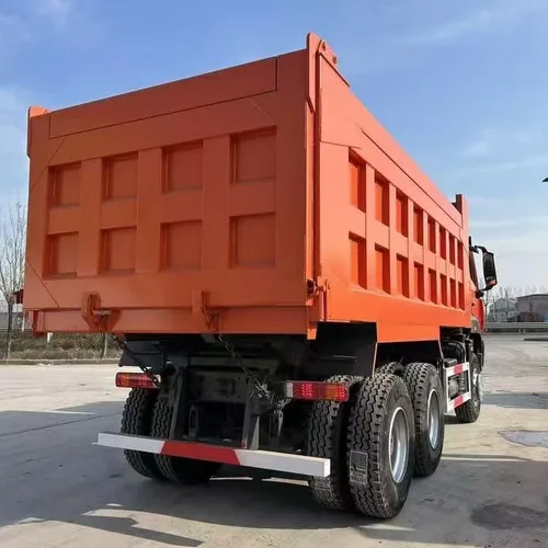SINOTRUK HOWO 6×4 Dump Truck 371HP 10 Tires 5.8m Cargo Box Tipper Truck Custom Refurbishment For Oversea Export