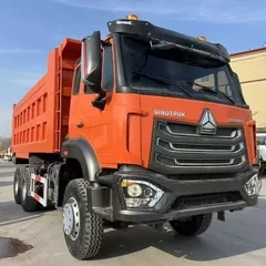 SINOTRUK HOWO 6×4 Dump Truck 371HP 10 Tires 5.8m Cargo Box Tipper Truck Custom Refurbishment For Oversea Export