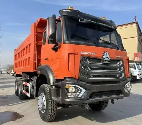 SINOTRUK HOWO 6×4 Dump Truck 371HP 10 Tires 5.8m Cargo Box Tipper Truck Custom Refurbishment For Oversea Export