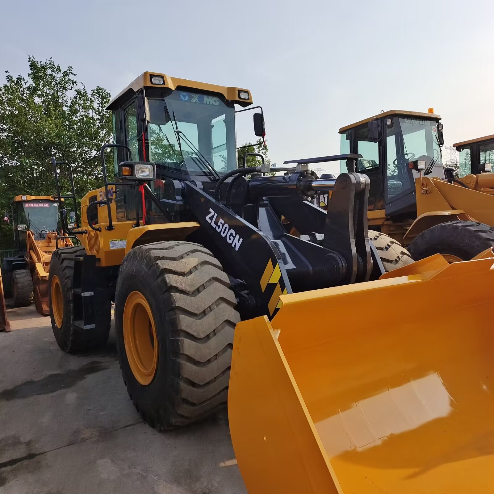 Zl50gn 5ton Wheel Loader 3.0m³ Bucket High Efficiency Construction Loader for Heavy Duty Material Handling Works